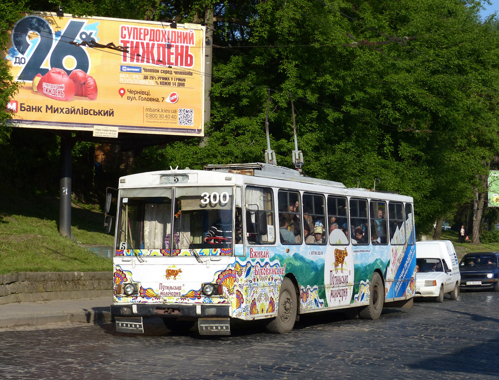 Черновцы, Škoda 14Tr89/6 № 300
