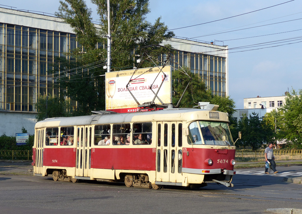Киев, Tatra T3SU № 5674