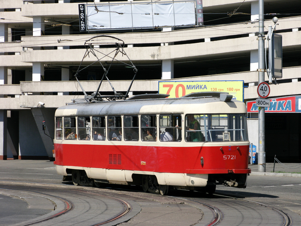 Киев, Tatra T3SU № 5721