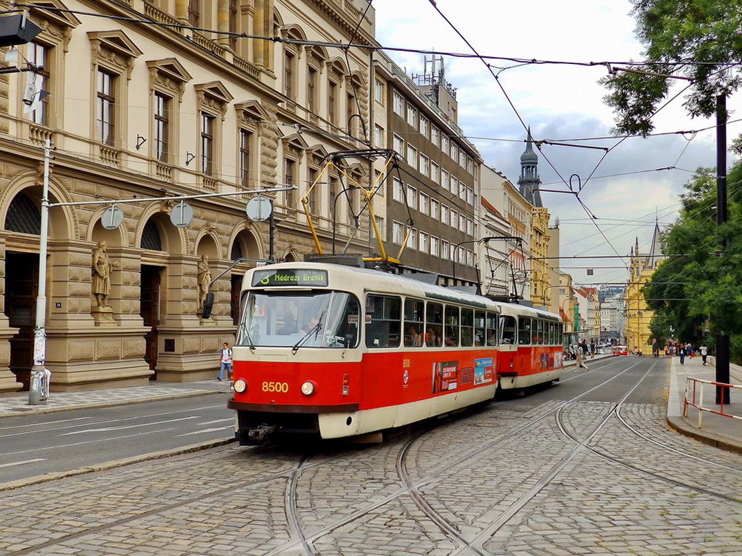 Прага, Tatra T3R.P № 8500
