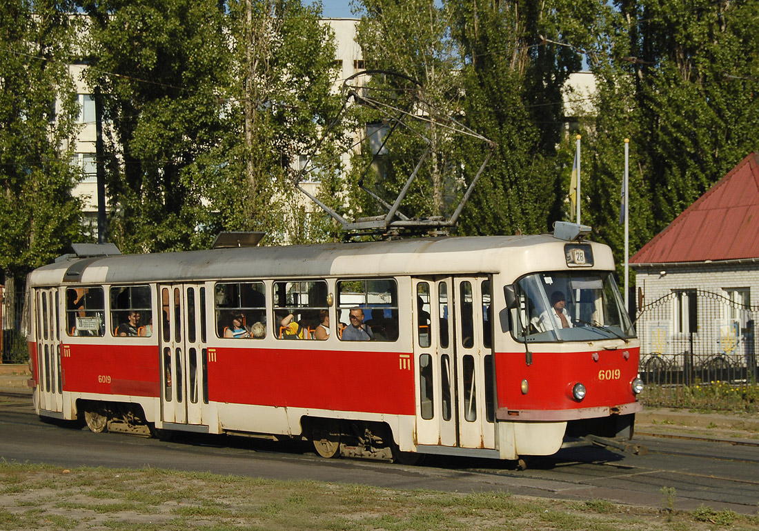 Киев, Tatra T3SU № 6019