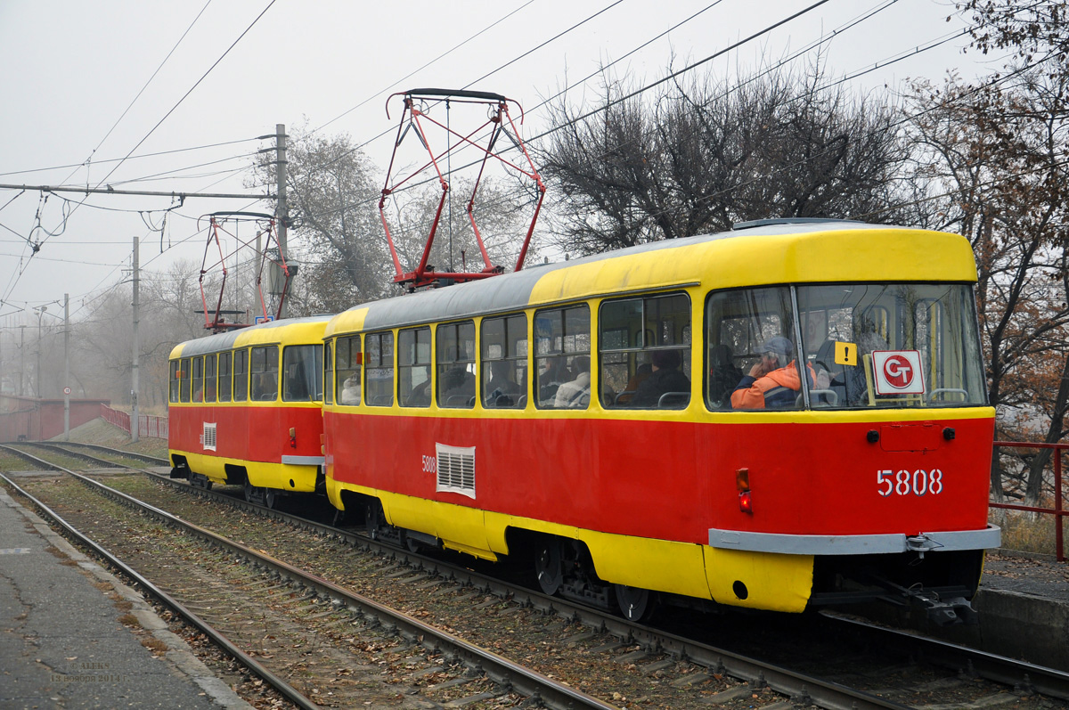 Volgograd, Tatra T3SU Br. 5808; Volgograd, Tatra T3SU Br. 5807
