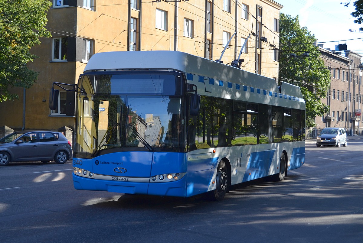 Таллин, Solaris Trollino III 12 AC № 340