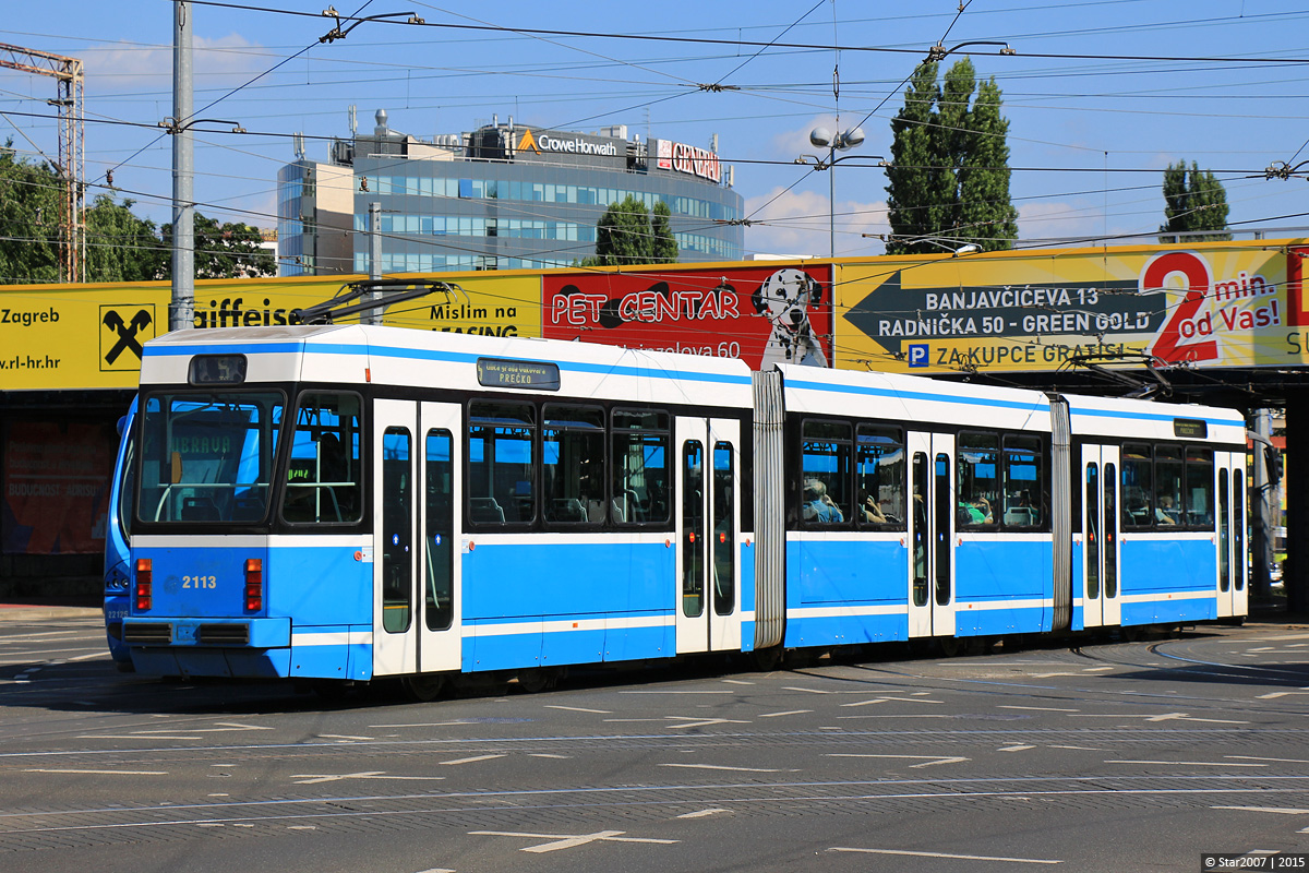 Загреб, Končar TMK 2100 № 2113