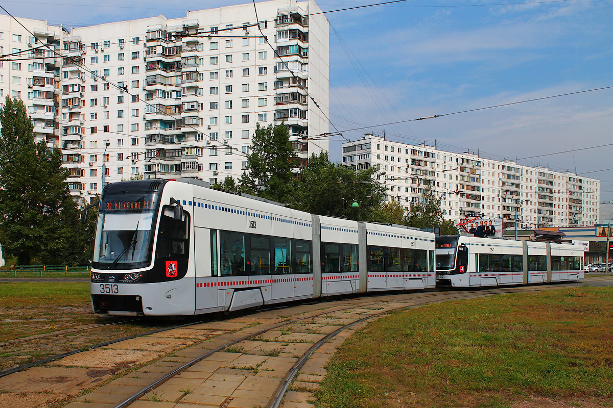 Moscow, 71-414 (Pesa Fokstrot) № 3513