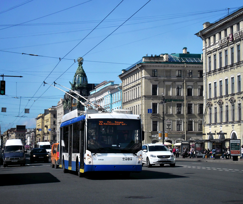 Санкт-Петербург, Тролза-5265.00 «Мегаполис» № 2505