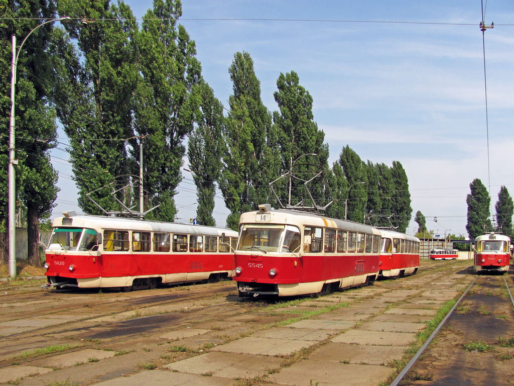 Киев, Tatra T3SU № 5545