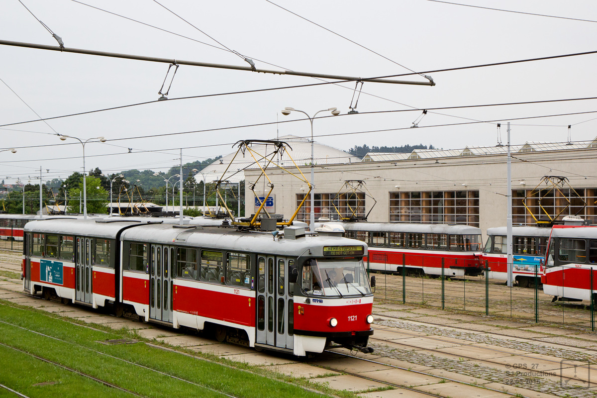 Брно, Tatra K2YU № 1121