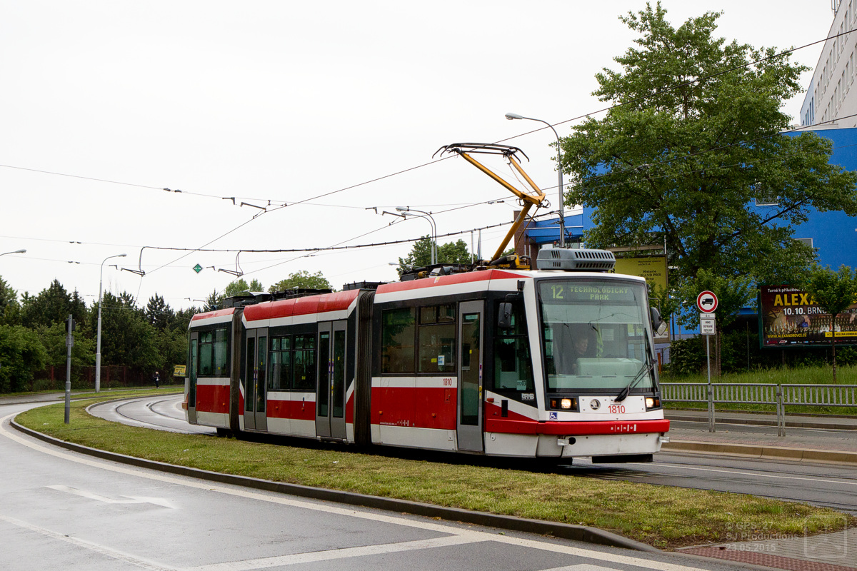 Брно, Škoda 03T6 Anitra № 1810