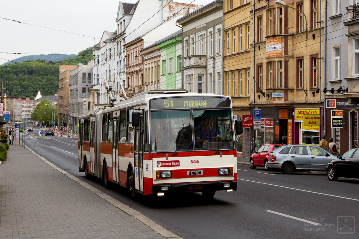 Усти-над-Лабем, Škoda 15Tr08/6 № 546