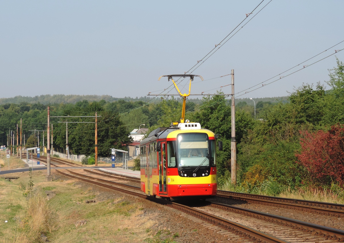 Most - Litvínov, Vario LF+ № 314