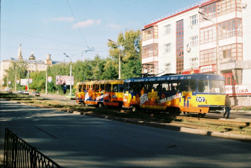 Iževska, Tatra T3SU (2-door) № 1133