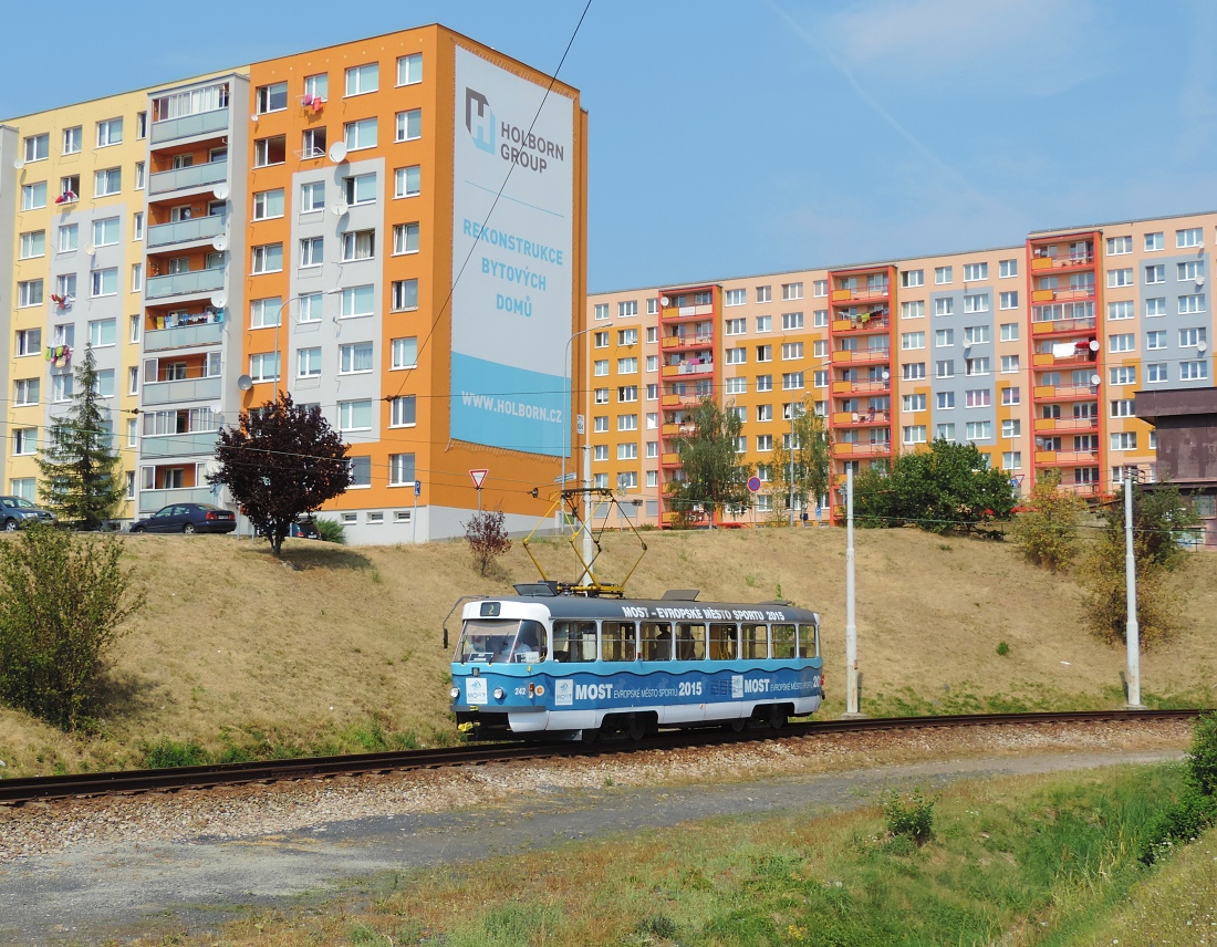 Мост ― Литвинов, Tatra T3M.3 № 242