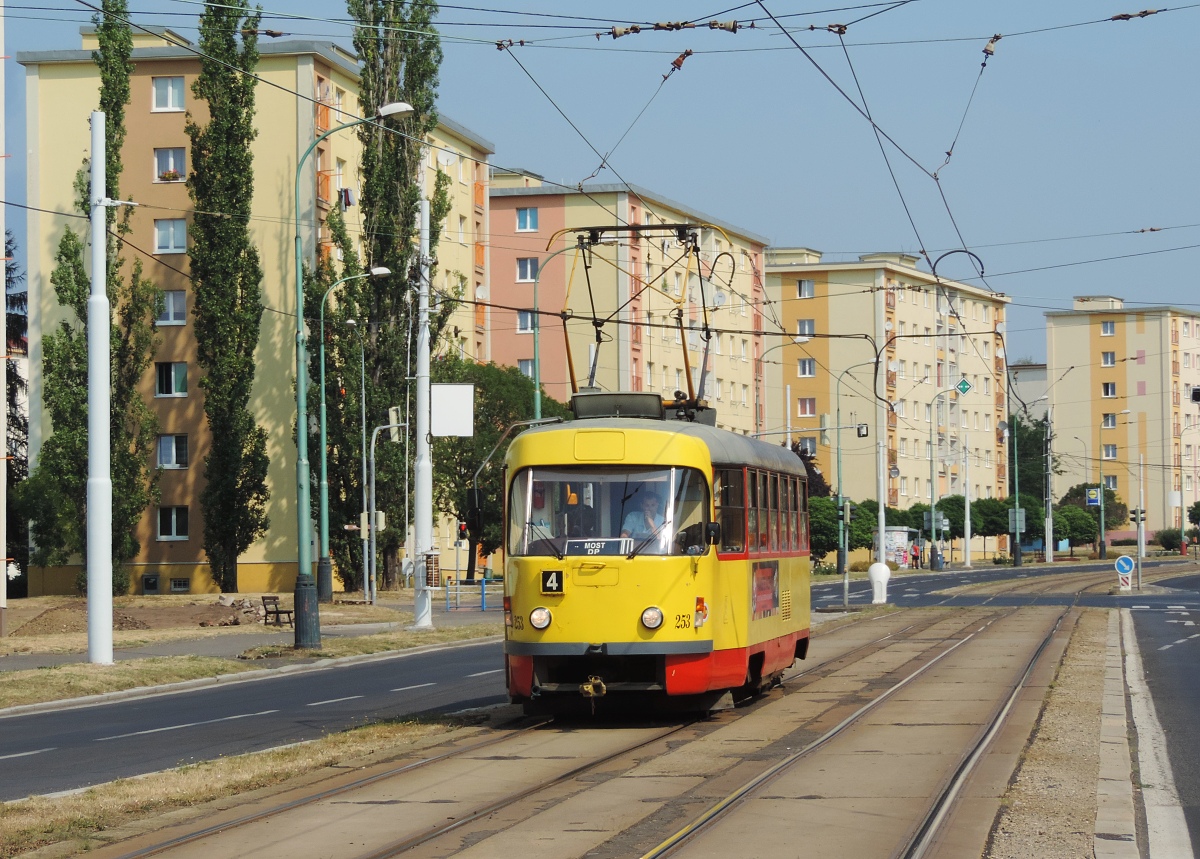 Most - Litvínov, Tatra T3SUCS # 253