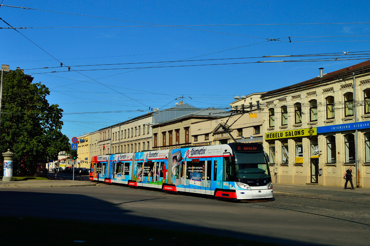 Riika, Škoda 15T1 ForCity Alfa Riga # 58011