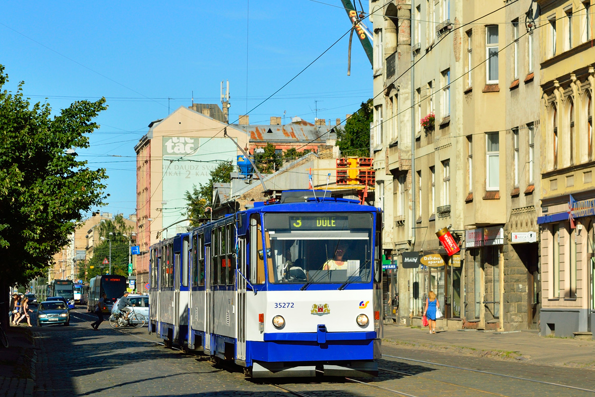 Riga, Tatra Т3MR (T6B5-R) — 35272