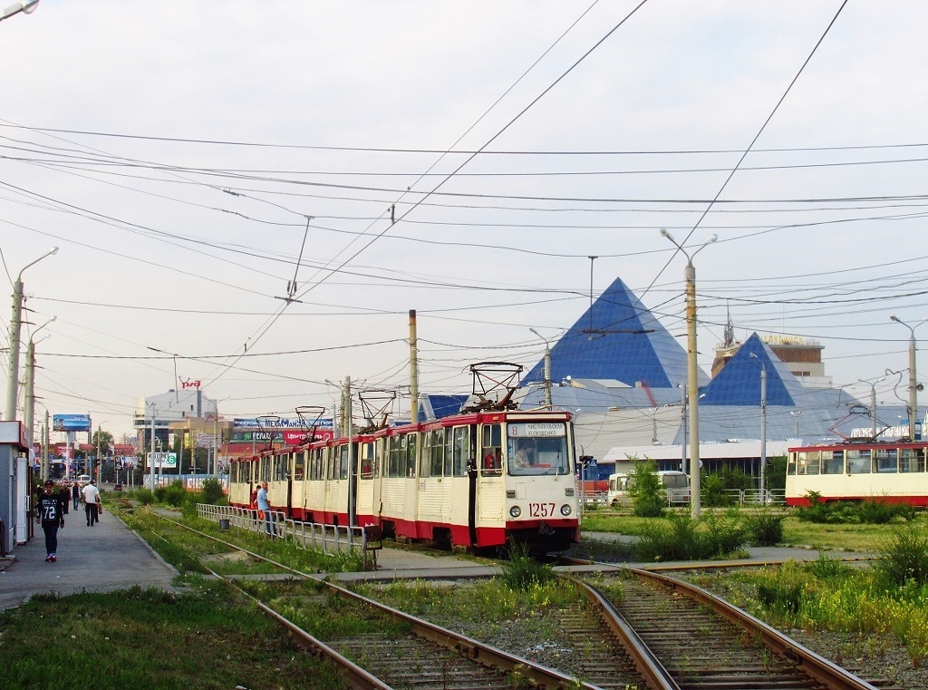 Chelyabinsk, 71-605A № 1257; Chelyabinsk — End stations and rings Chelyabinsk, 71-605A № 1257; Chelyabinsk — End stations and rings