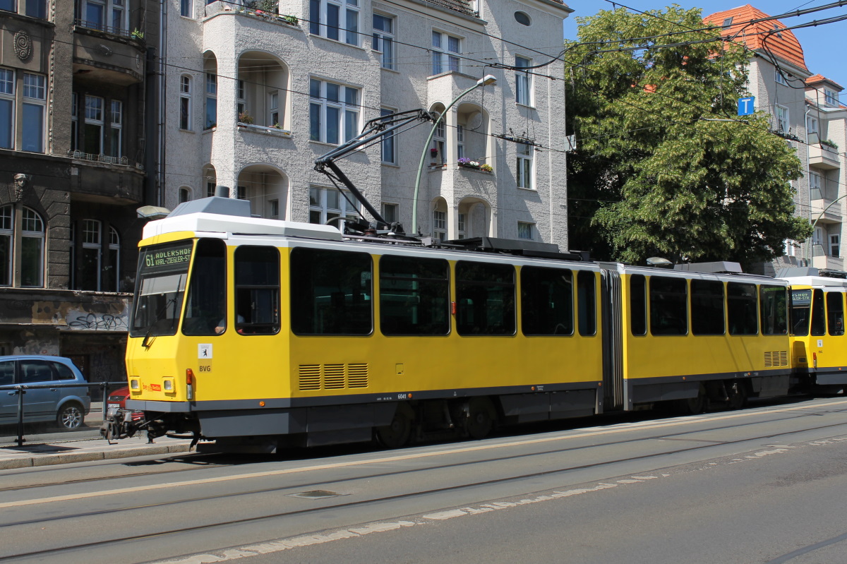 Берлин, Tatra KT4DM № 6041
