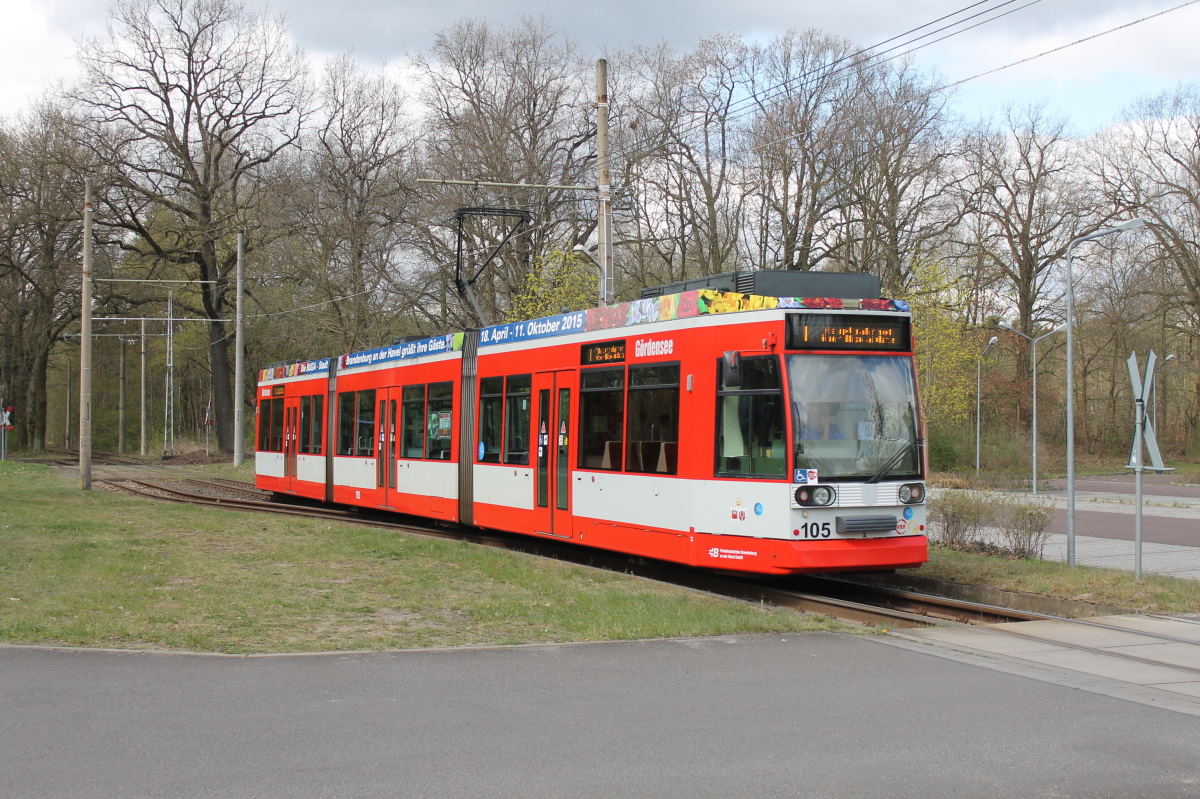 Бранденбург-на-Хафеле, Duewag MGT6D № 105
