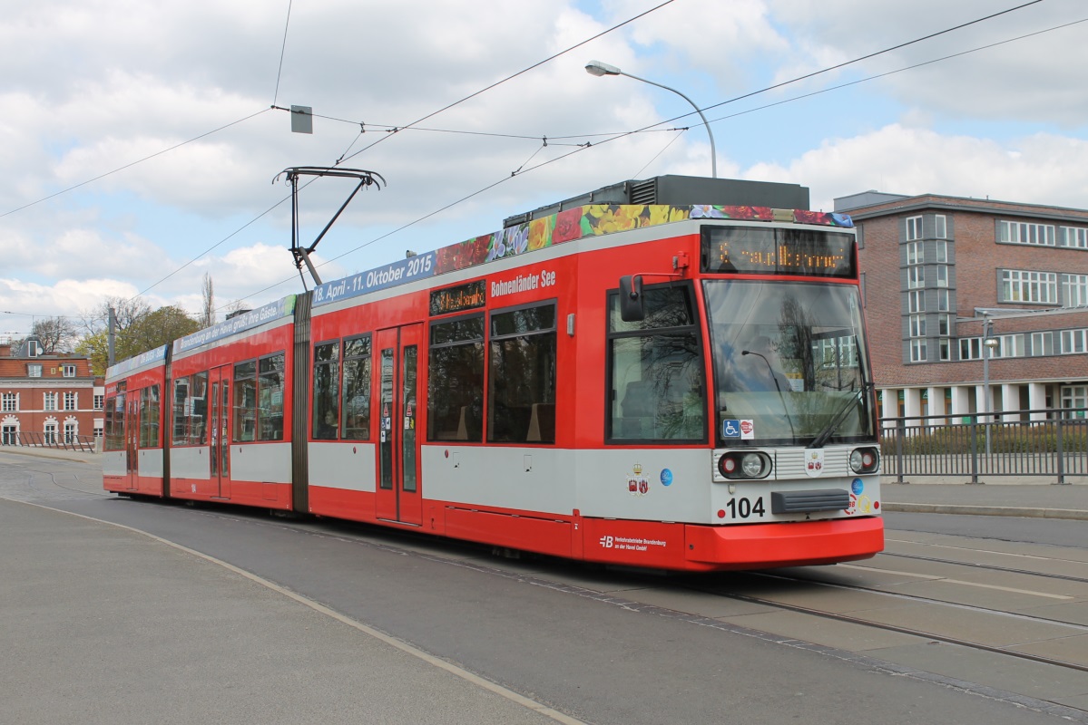 Brandenburg an der Havel, Duewag MGT6D № 104