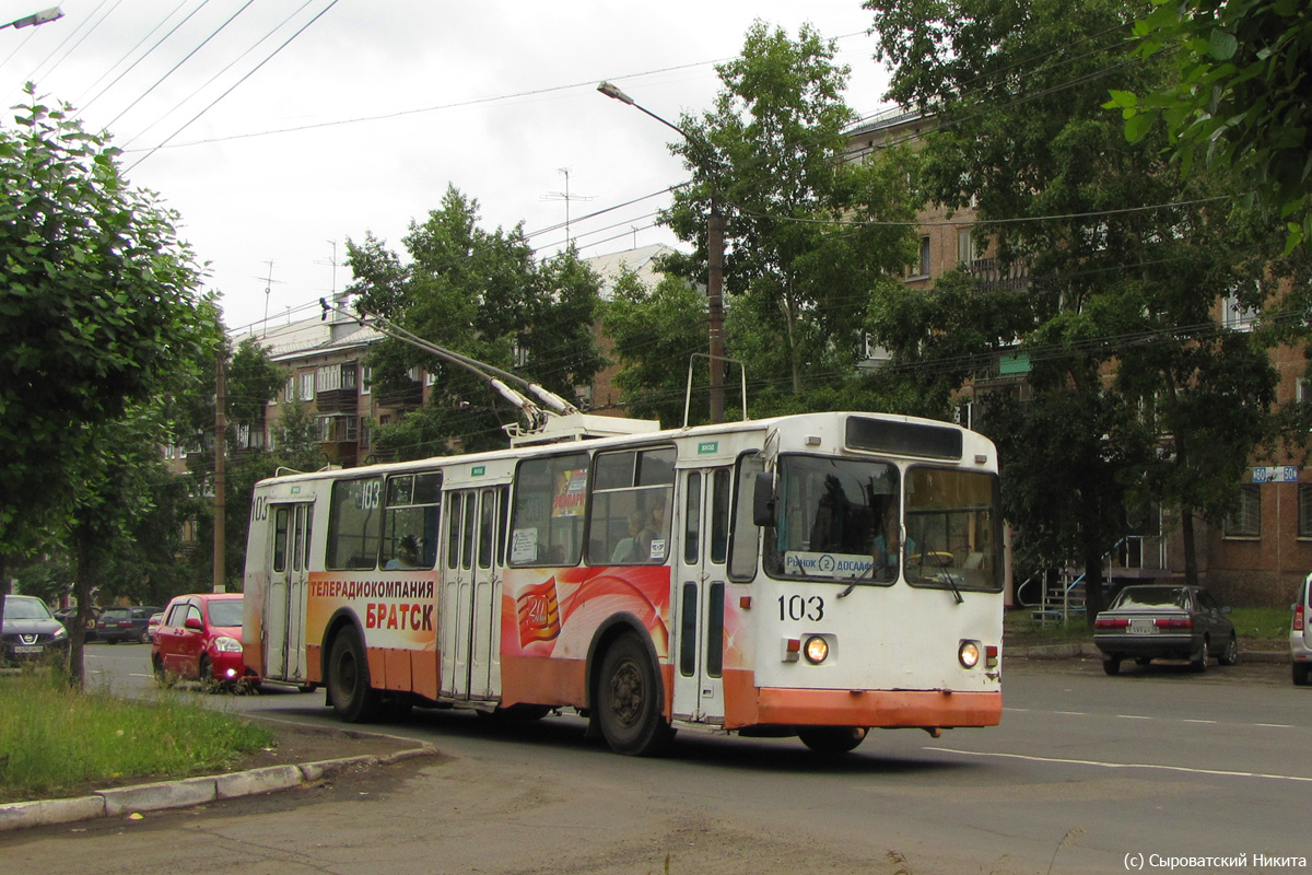 Братск, ЗиУ-682Г [Г00] № 103