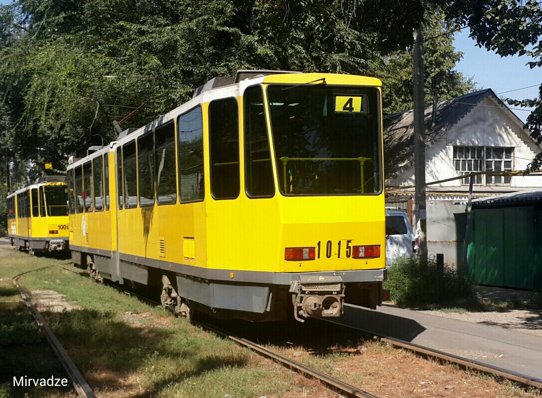 Алматы, Tatra KT4DtM № 1015