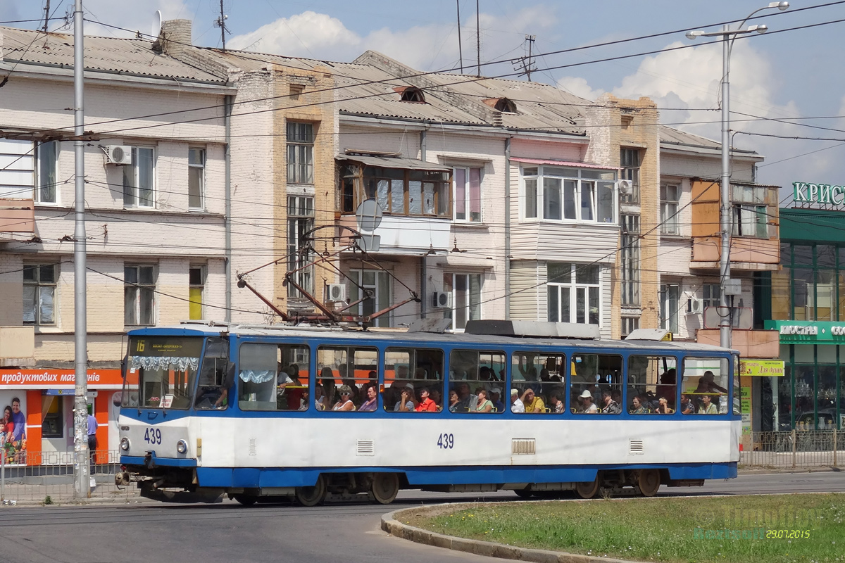 Запорожье, Tatra T6B5SU № 439