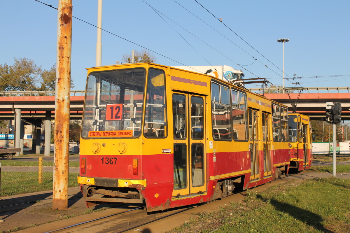 Лодзь, Konstal 805Na № 1367