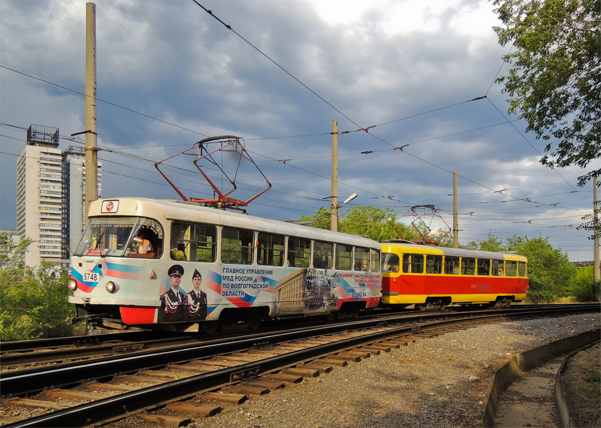 Волгоград, Tatra T3SU № 5748