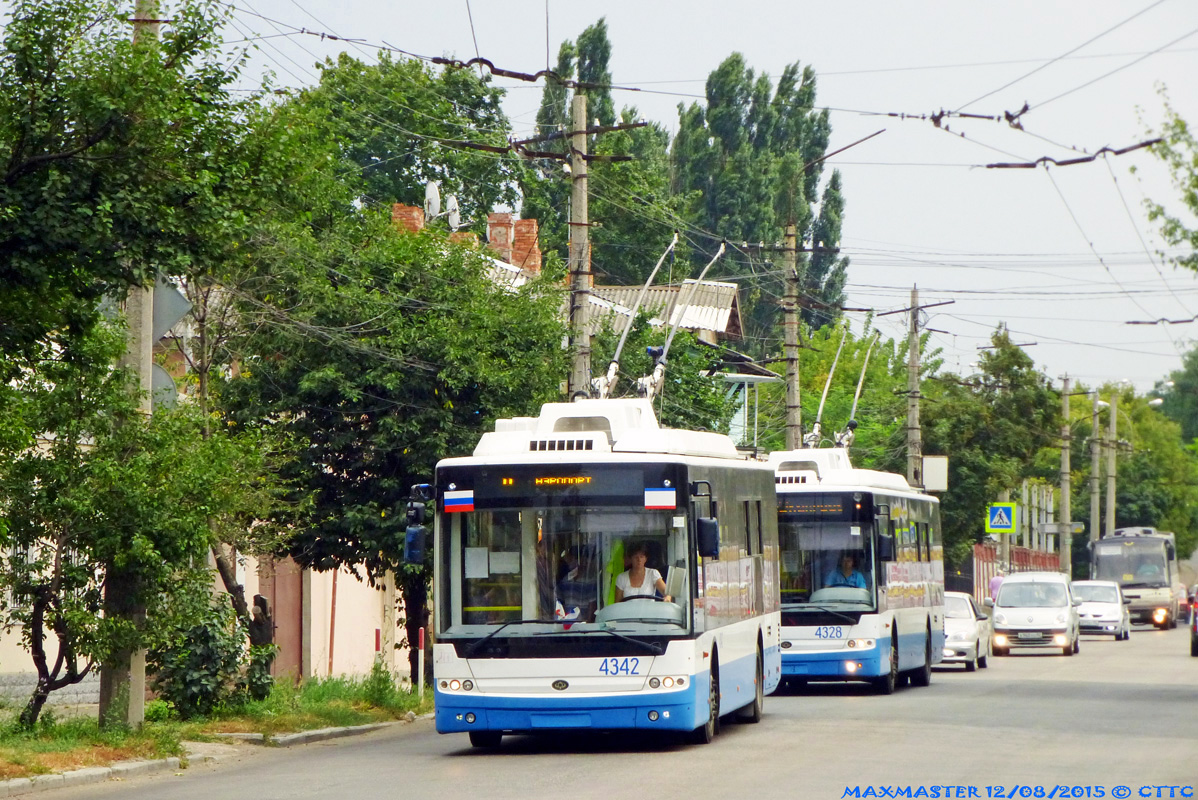 Крымский троллейбус, Богдан Т70110 № 4342