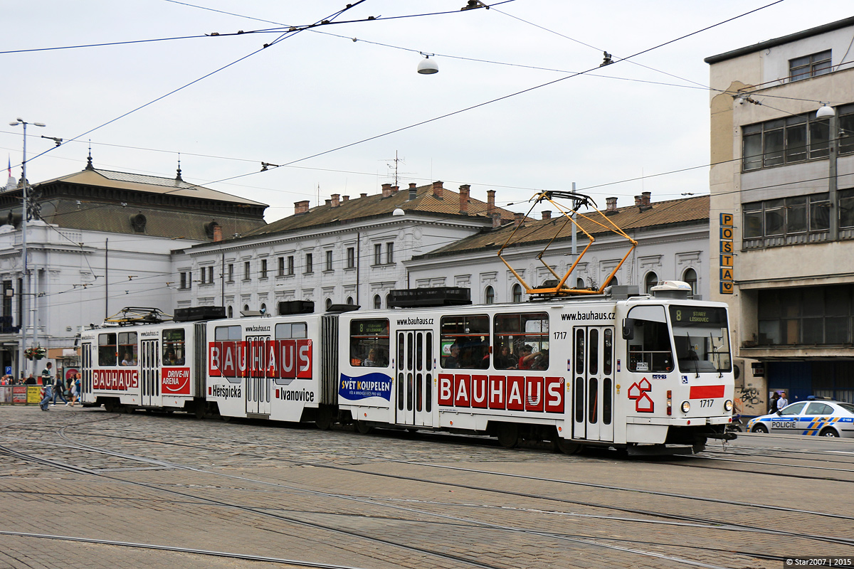 Брно, Tatra KT8D5R.N2 № 1717