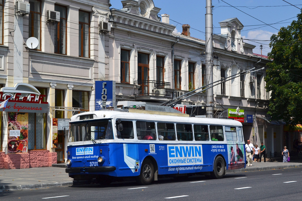 Крымский троллейбус, Škoda 9TrH27 № 3701