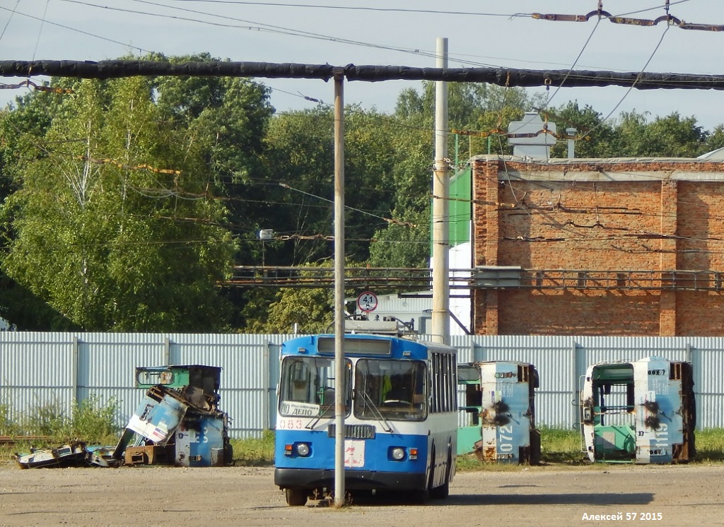 Орёл, ЗиУ-682 КВР Орел № 069; Орёл, ЗиУ-682 КВР Орел № 072; Орёл, ЗиУ-682Г-016  [Г0М] № 083; Орёл, ЗиУ-682 КВР Орел № 1119