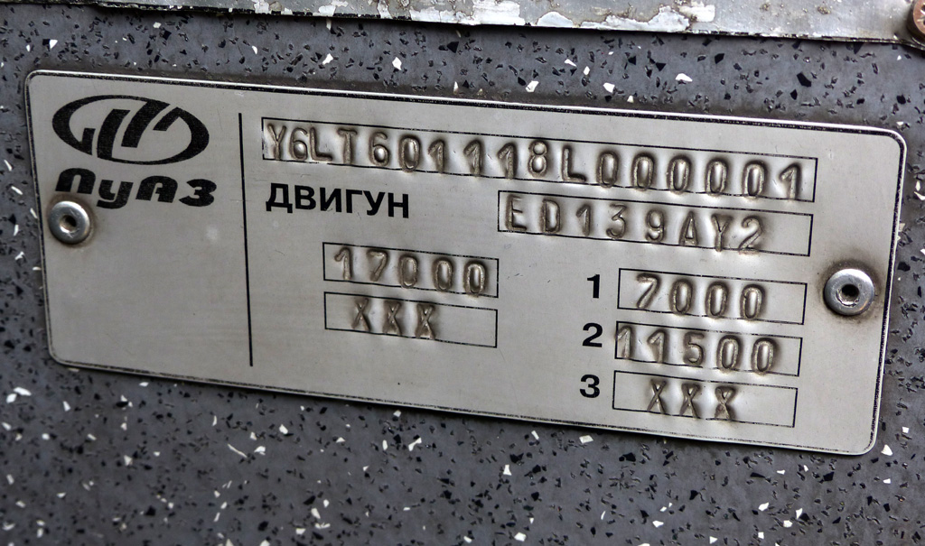 Khmelnytskyï, Bogdan T60111 N°. 009 Khmelnytskyï, Bogdan T60111 N°. 009