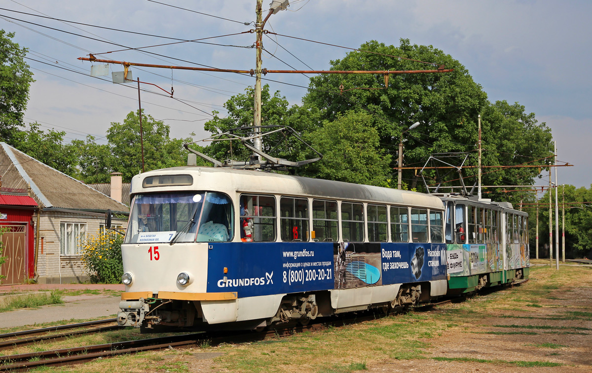 Пятигорск, Tatra T4D № 15