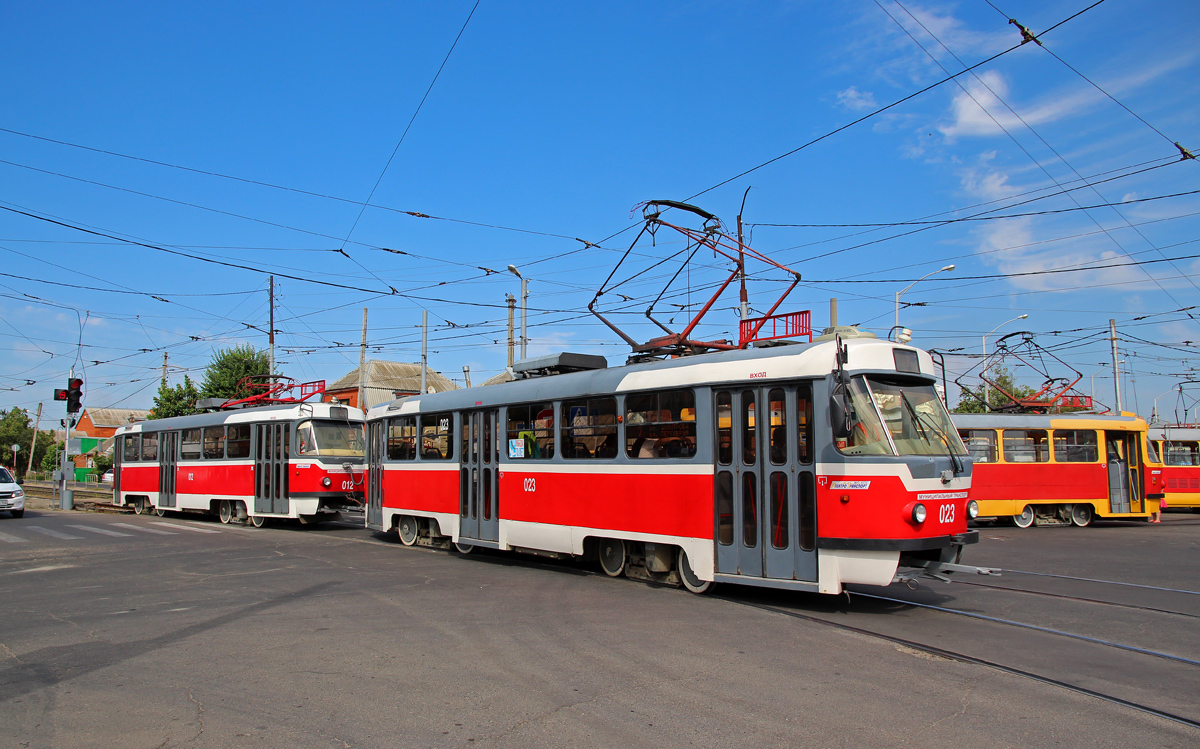 Краснодар, Tatra T3SU КВР ТРЗ № 023