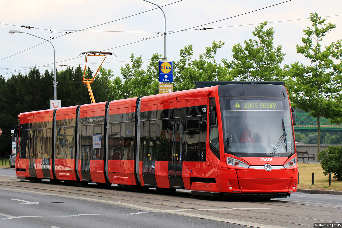 Братислава, Škoda 30T ForCity Plus № 7509