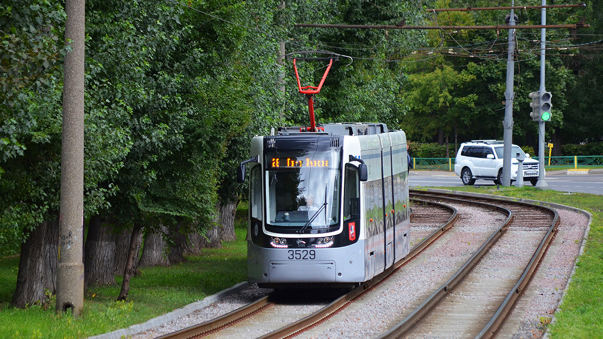 Moskau, 71-414 (Pesa Fokstrot) Nr. 3529