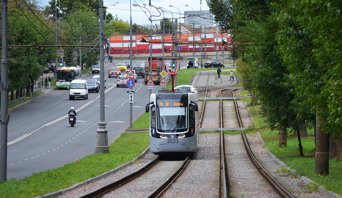 Москва, 71-414 (Pesa Fokstrot) № 3533 Москва, 71-414 (Pesa Fokstrot) № 3533