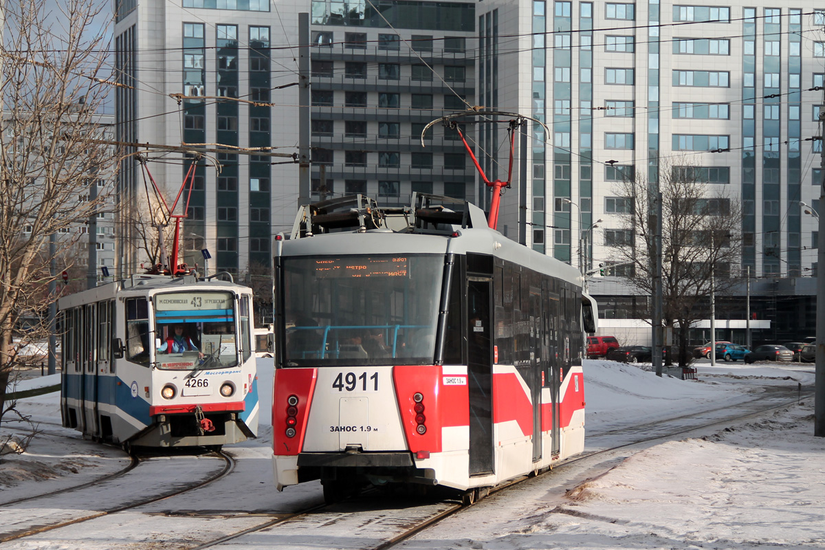 Москва, 71-608КМ № 4266; Москва, 71-153.3 (ЛМ-2008) № 4911