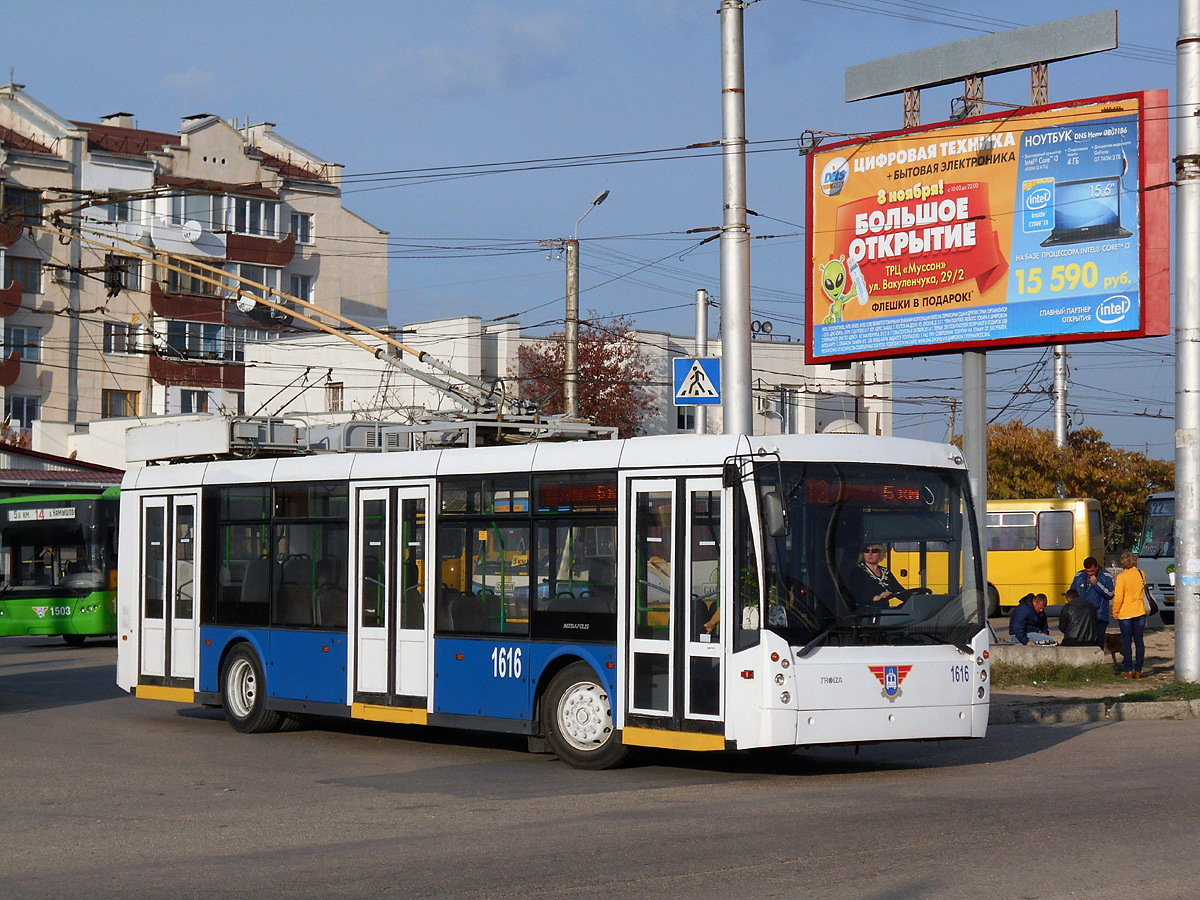 Севастополь, Тролза-5265.00 «Мегаполис» № 1616