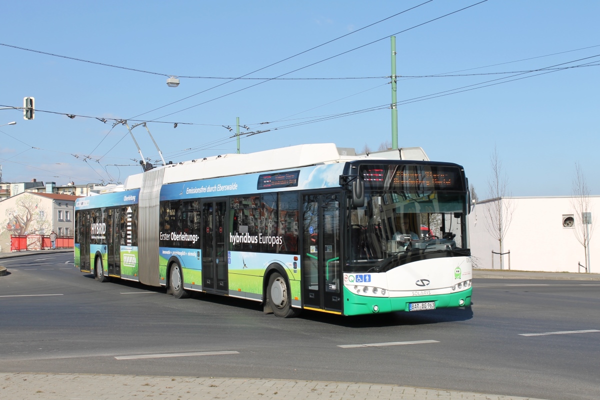 Eberswalde, Solaris Trollino III 18 AC Nr. 063