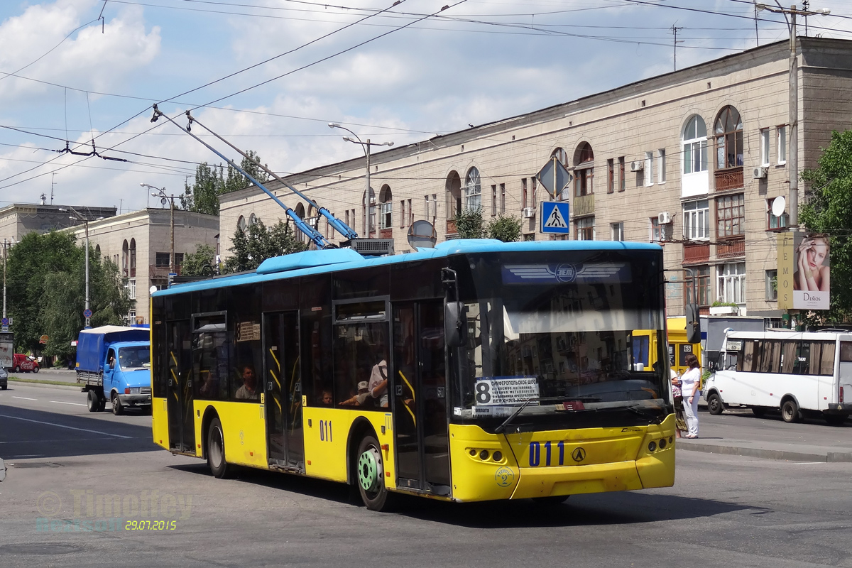 Запорожье, ЛАЗ E183D1 № 011