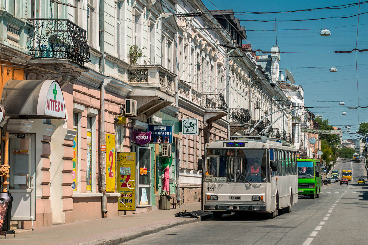 Тернополь, Škoda 14Tr10/6 № 141