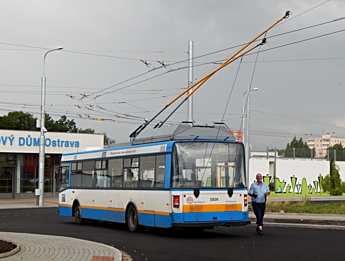 Острава, Škoda 21Tr № 3309