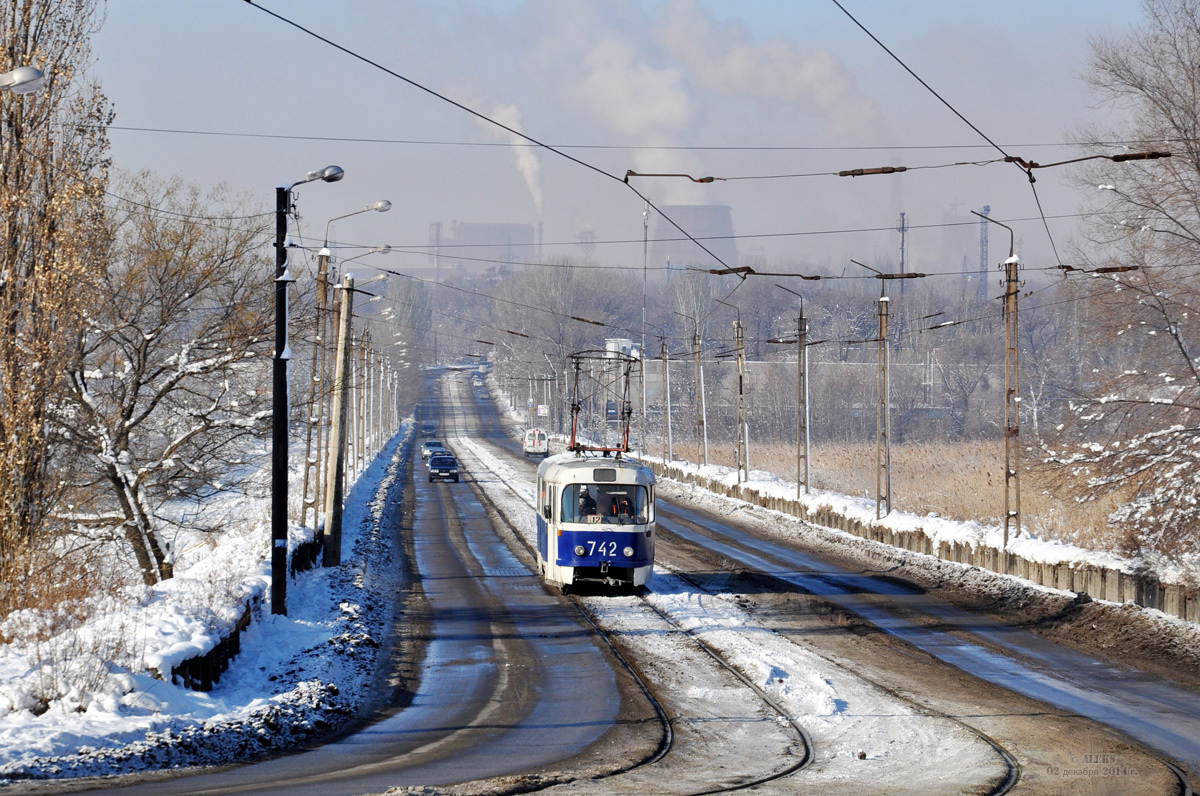 Запорожье, Tatra T3SU № 742