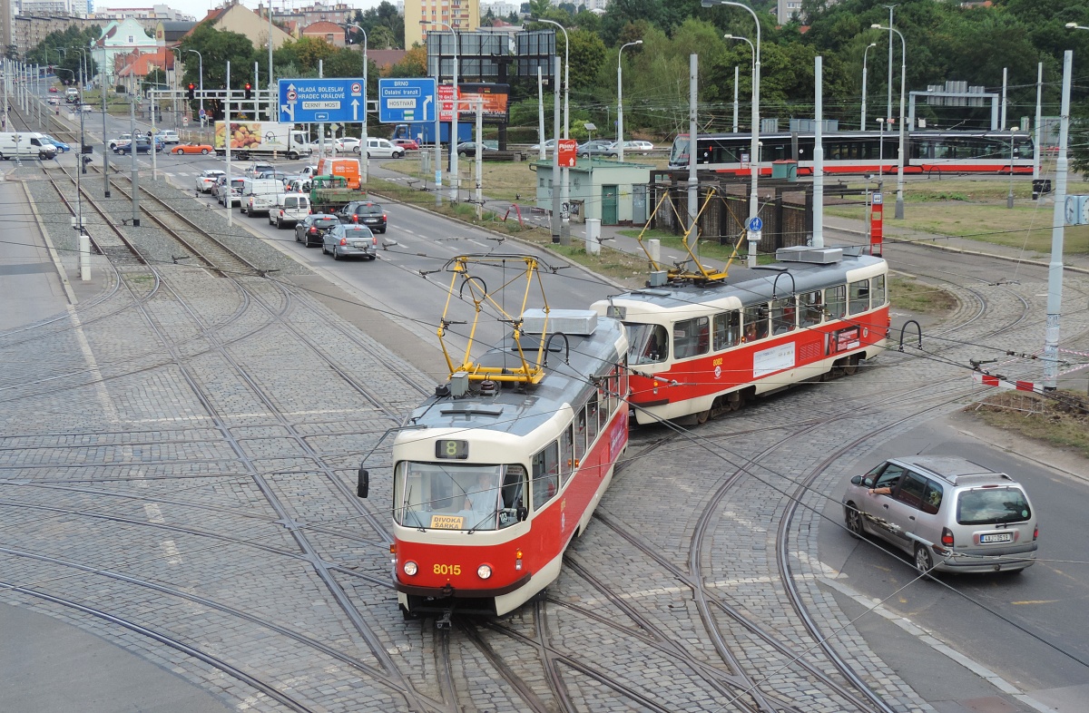 Prague, Tatra T3M2-DVC Br. 8015 Prague, Tatra T3M2-DVC Br. 8015