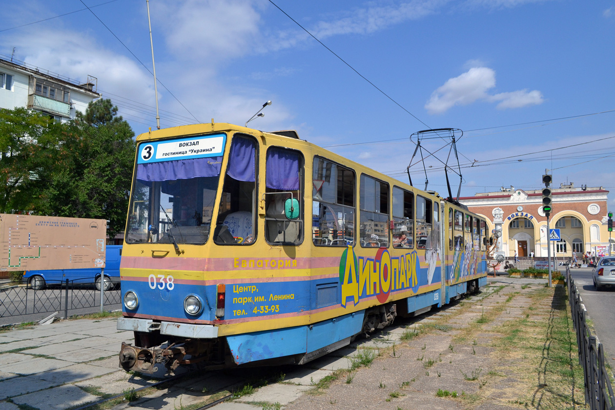 Евпатория, Tatra KT4SU № 038