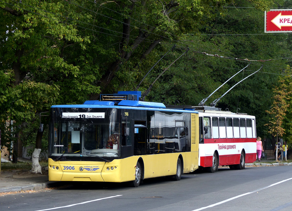 Киев, ЛАЗ E183D1 № 3906