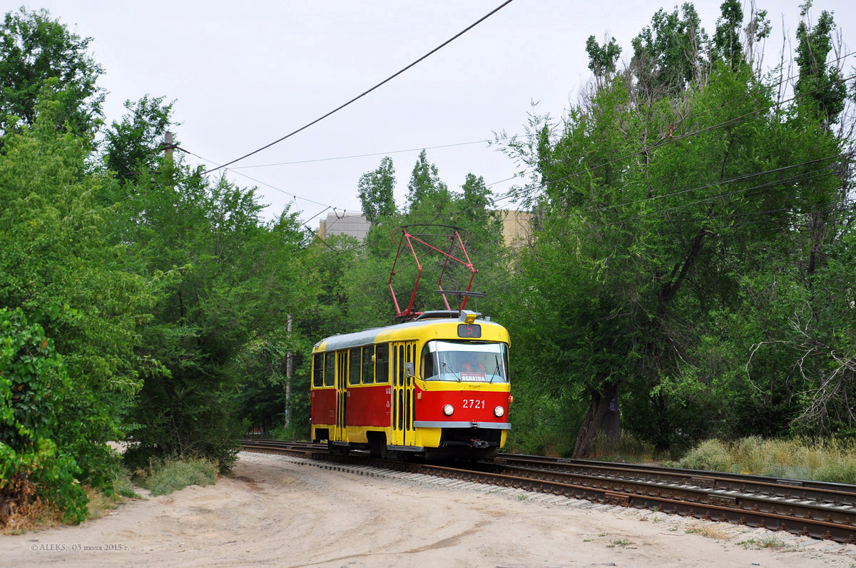 Volgograd, Tatra T3SU # 2721 Volgograd, Tatra T3SU # 2721